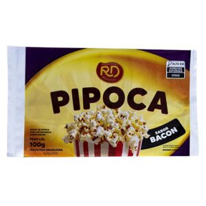 Pipoca P/ Micro Sabor Bacon 100G