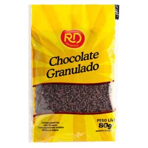 Chocolate Granulado Escuro 80G