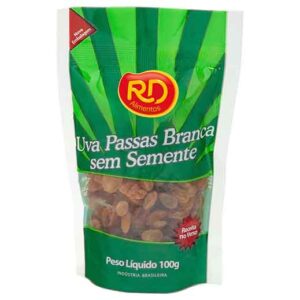 Uva Passas Escura Sem Semente 100G