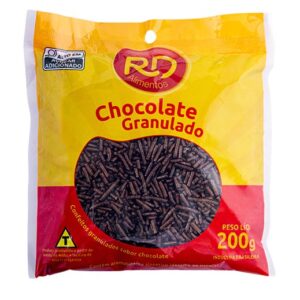 Chocolate Granulado Escuro 200G