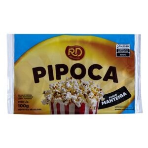 Pipoca P/ Micro Sabor Manteiga 100G