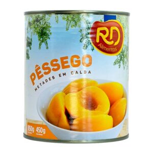 Pêssego Em Calda Metades 450G