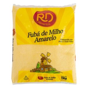 Fubá De Milho Amarelo 1Kg