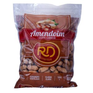 Amendoim Com Casca 400G