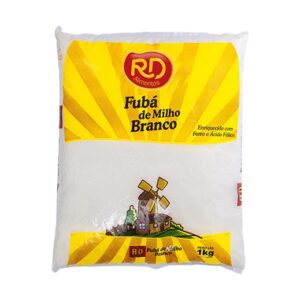Fubá De Milho Branco 1Kg