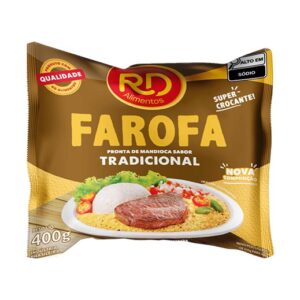 Farofa Pronta Tradicional 400G